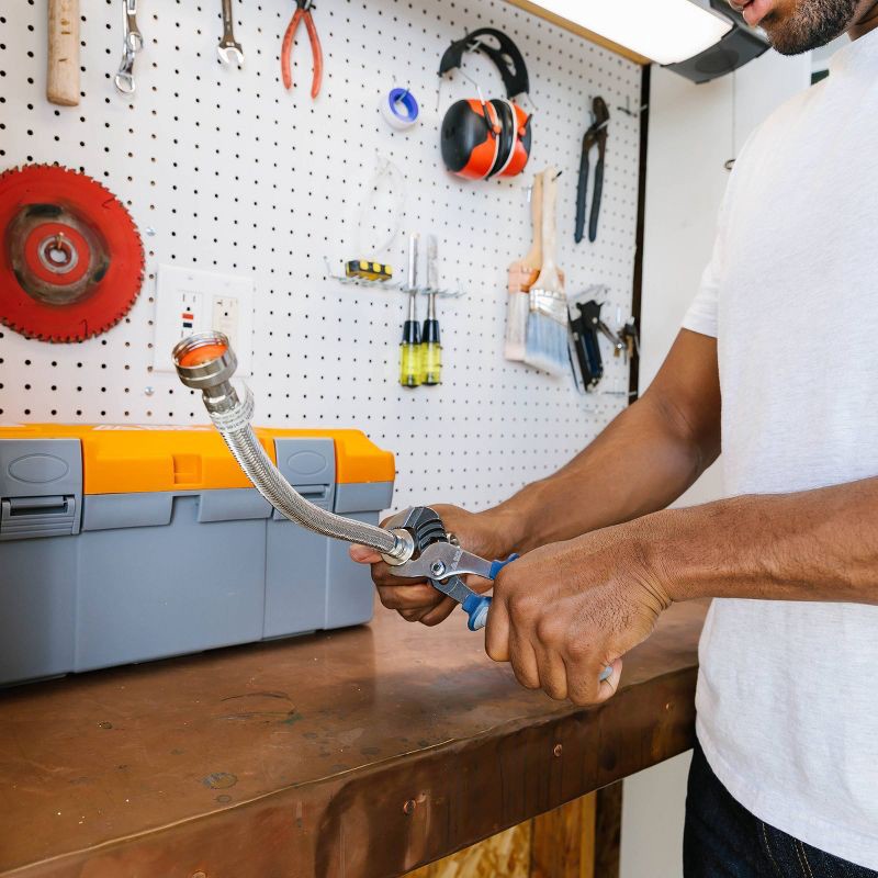 slide 14 of 14, Blue Ridge Tools 3pc Household Plier Set: Steel Slip Joint, Tongue & Groove, Locking Pliers Tools, 1 Year Warranty, 3 ct