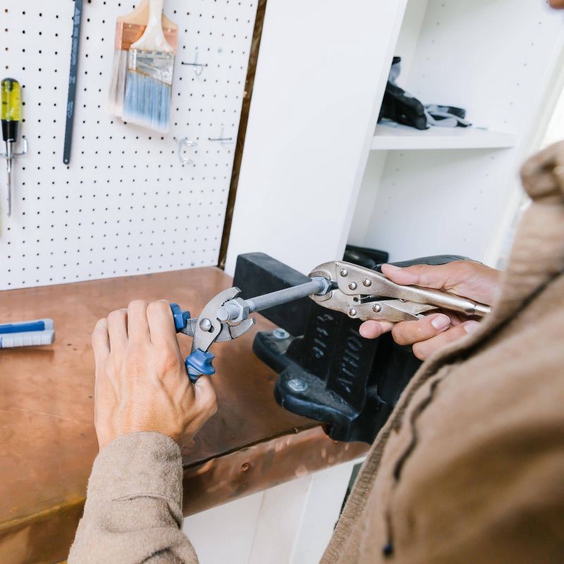 slide 7 of 14, Blue Ridge Tools 3pc Household Plier Set: Steel Slip Joint, Tongue & Groove, Locking Pliers Tools, 1 Year Warranty, 3 ct