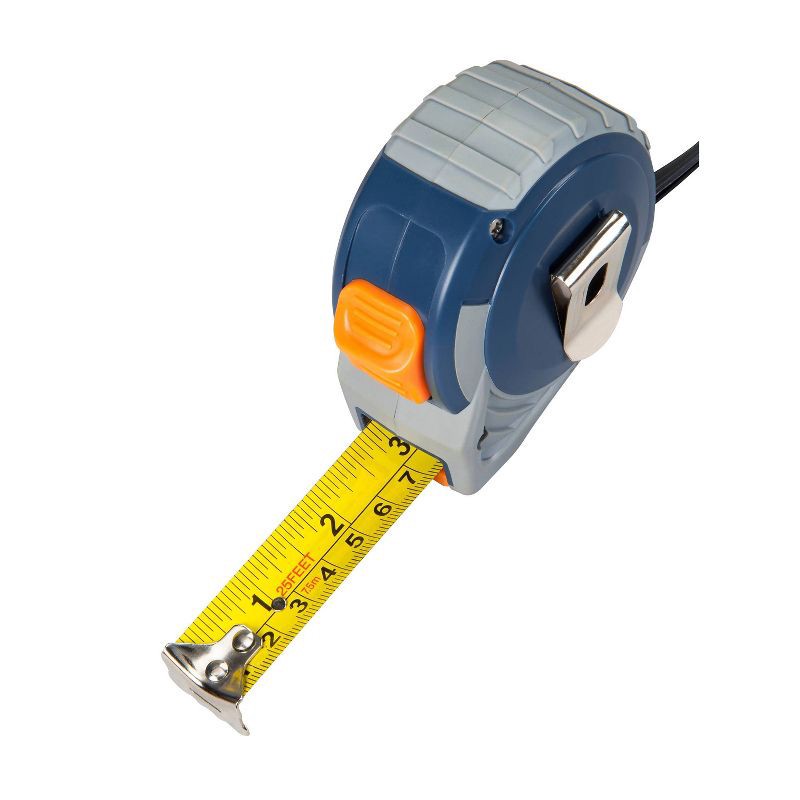 slide 2 of 7, Blue Ridge Tools 25' Tape Measure: 25 ft Measuring Tape, Plastic & Steel, Rulers & Measuring Tools, 1 Year Warranty, 25 ft