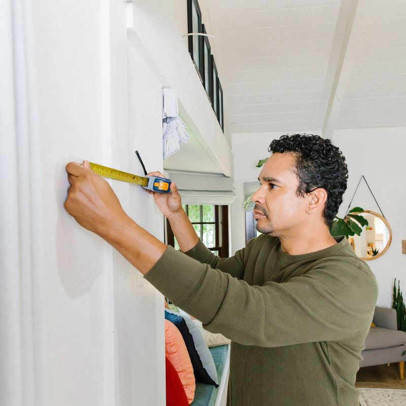 slide 4 of 7, Blue Ridge Tools 25' Tape Measure: 25 ft Measuring Tape, Plastic & Steel, Rulers & Measuring Tools, 1 Year Warranty, 25 ft