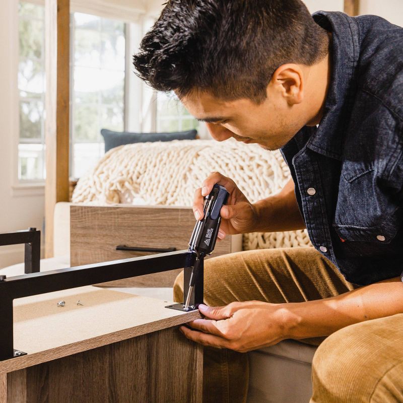 slide 4 of 11, Blue Ridge Tools 8 in 1 Folding Screwdriver Multi Tool: Steel & Plastic, Multibit, T8 & Flathead, 1 Year Warranty, 1 ct