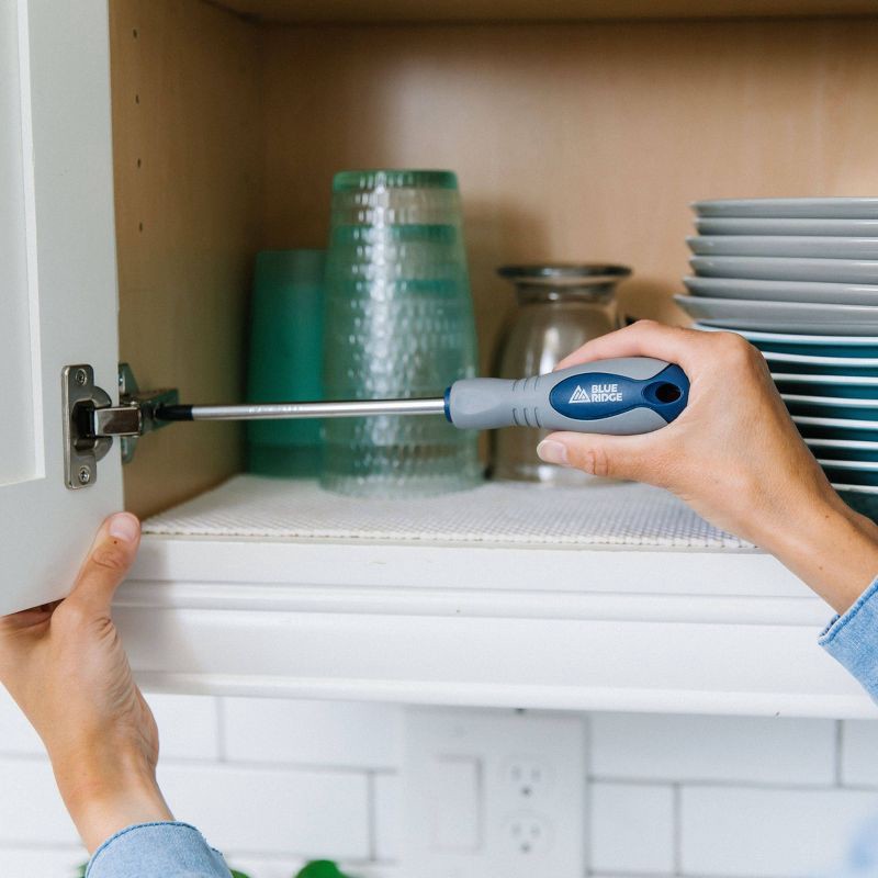 slide 2 of 4, Blue Ridge Tools 2 x 4" Phillips Screwdriver: Steel & Plastic, 1 Year Warranty, Lightweight, Compact Design, 1 ct