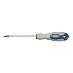 Blue Ridge Tools 2 x 4" Phillips Screwdriver: Steel & Plastic, 1 Year Warranty, Lightweight, Compact Design