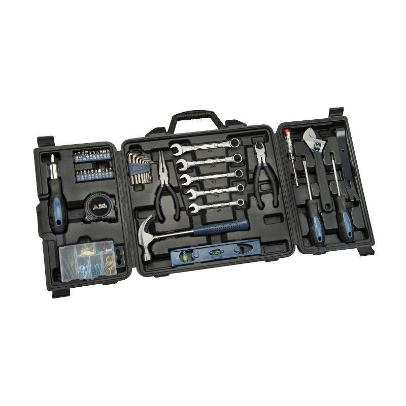 slide 2 of 9, Blue Ridge Tools 145pc Deluxe Household: Steel & Plastic Hand Tool Set with Pliers, Screwdriver, Wrench, Hammer, 145 ct