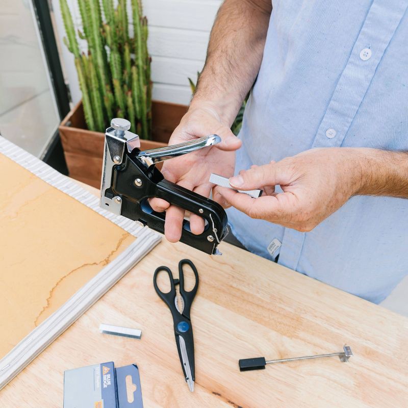 slide 3 of 4, Blue Ridge Tools 1000pc 5/16" Staples: Staple Gun Refill, 1 Year Warranty, Hand Tool Accessory, 1000 ct