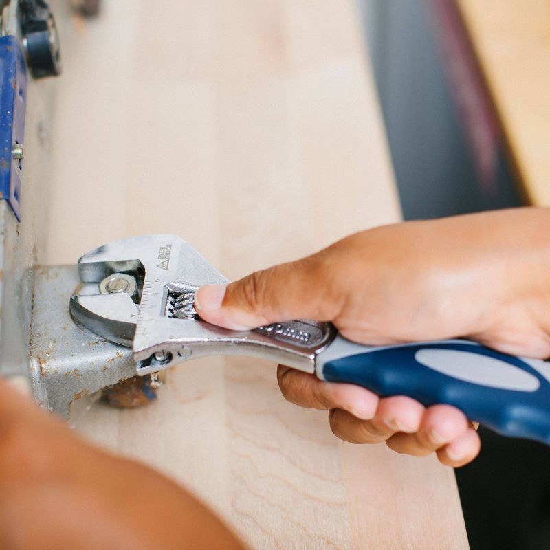 slide 3 of 6, Blue Ridge Tools 8" Adjustable Wrench, 1 ct