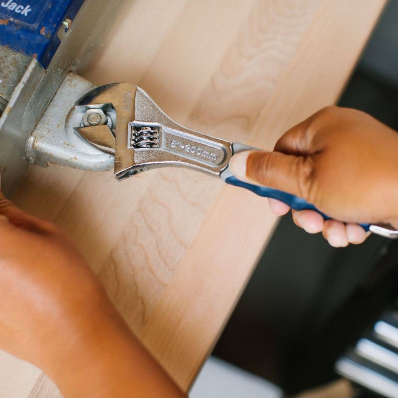 slide 5 of 6, Blue Ridge Tools 8" Adjustable Wrench, 1 ct