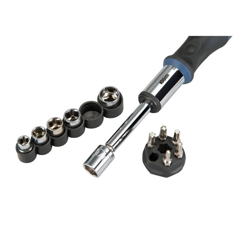 slide 2 of 7, Blue Ridge Tools 26pc Ratcheting Socket and Screwdriving Set: Steel & Plastic, Screwdriver, Socket Wrench, Carrying Case, 26 ct