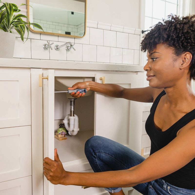 slide 5 of 10, Blue Ridge Tools Blue Ridge 6pc Household Screwdriver Set Blue, 6 ct