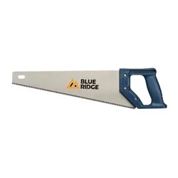 Blue Ridge Tools 15" Hand Saw: Rubber & Plastic, Back Saw, 1-Year Warranty, Lightweight Gardening Tool