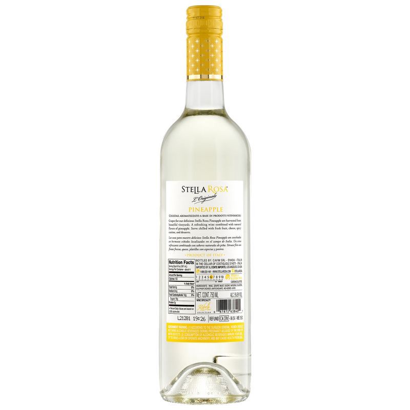 slide 7 of 7, Stella Rosa Pineapple White Wine - 750ml Bottle, 750 ml