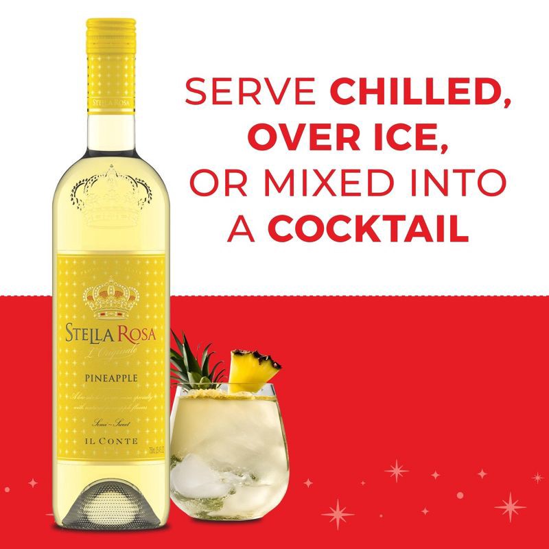 slide 5 of 13, Stella Rosa Pineapple White Wine - 750ml Bottle, 750 ml