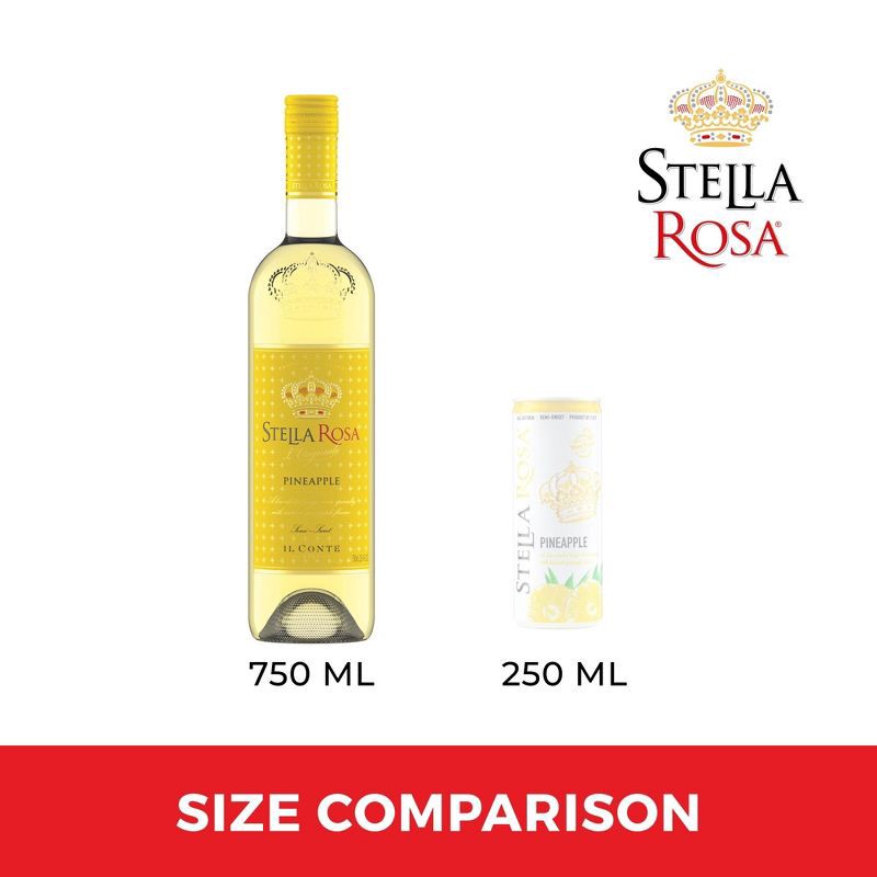 slide 9 of 13, Stella Rosa Pineapple White Wine - 750ml Bottle, 750 ml