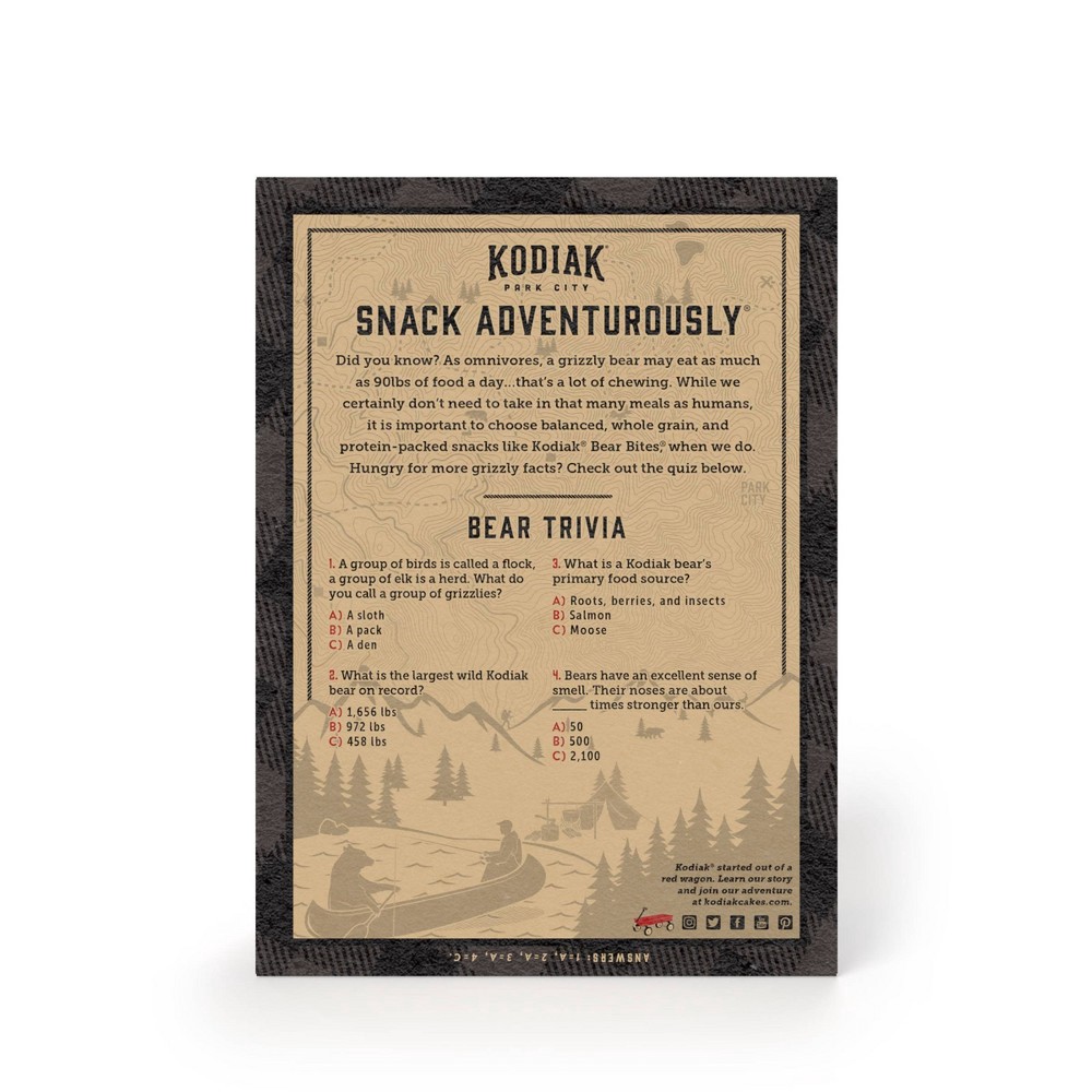 slide 5 of 6, Kodiak Cakes Graham Cracker Chocolate, 9 oz