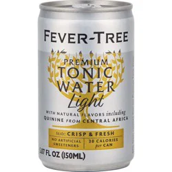 Fever-Tree Refreshingly Light Tonic Water - 8pk/150ml Cans