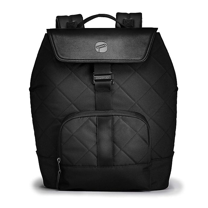 slide 1 of 1, Paperclip JoJo Diaper Backpack - Black, 1 ct