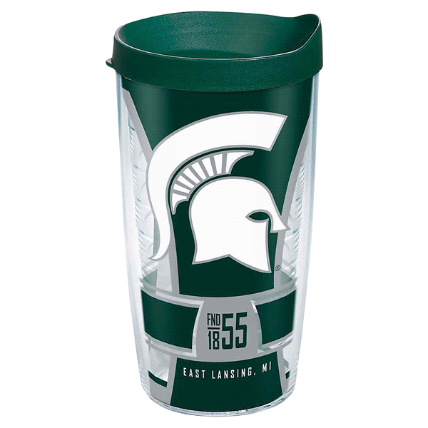 slide 1 of 1, Tervis Michigan State Unv Spirit Tumbler with Travel Lid, 16 oz