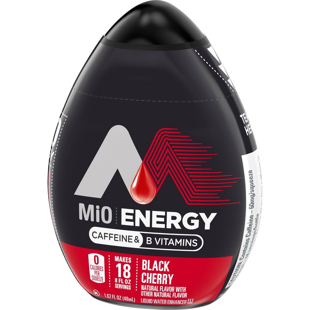 slide 51 of 90, MiO Energy Black Cherry Naturally Flavored Liquid Water Enhancer with Caffeine & B Vitamins - 1.62 fl oz, 1.62 fl oz