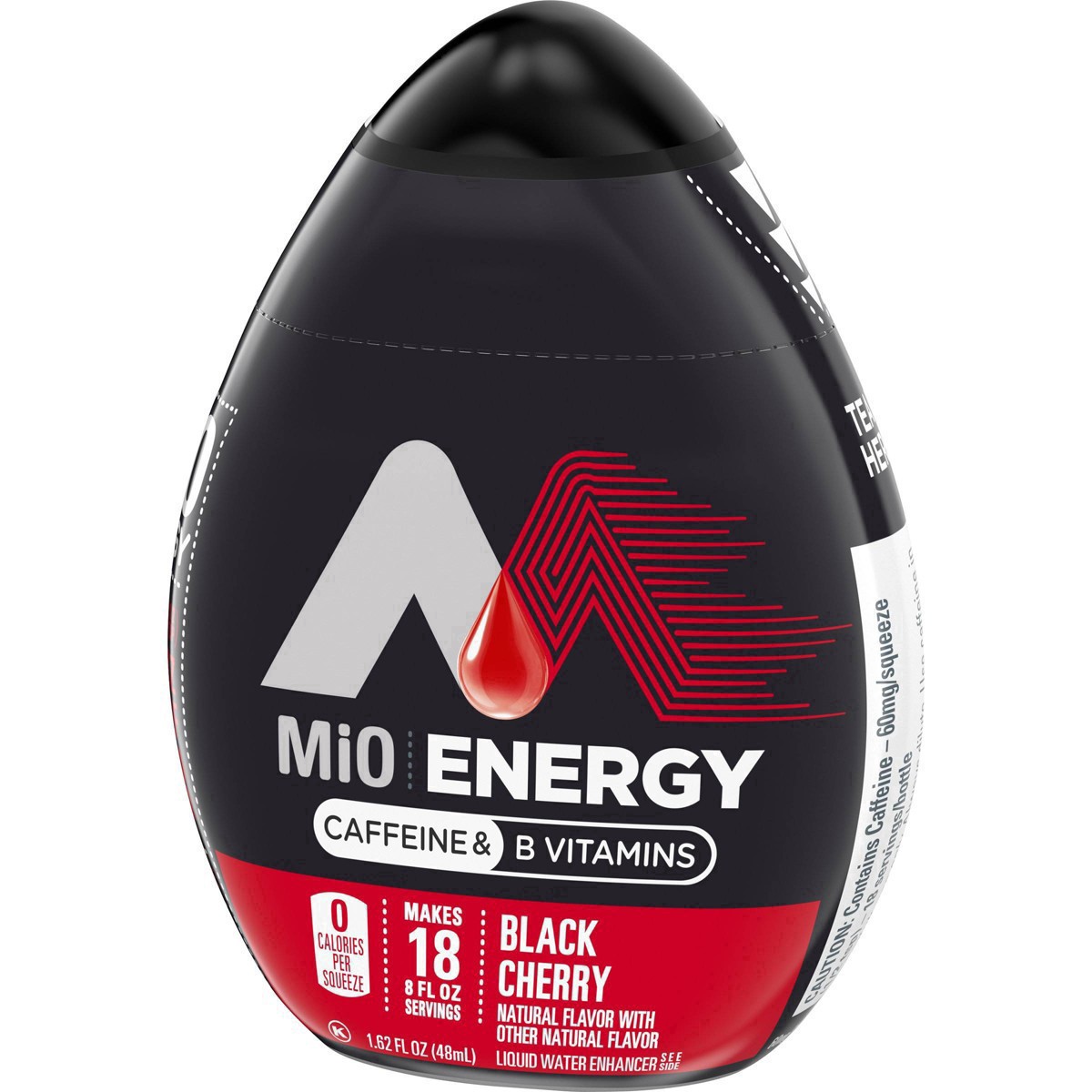 slide 66 of 90, MiO Energy Black Cherry Naturally Flavored Liquid Water Enhancer with Caffeine & B Vitamins - 1.62 fl oz, 1.62 fl oz