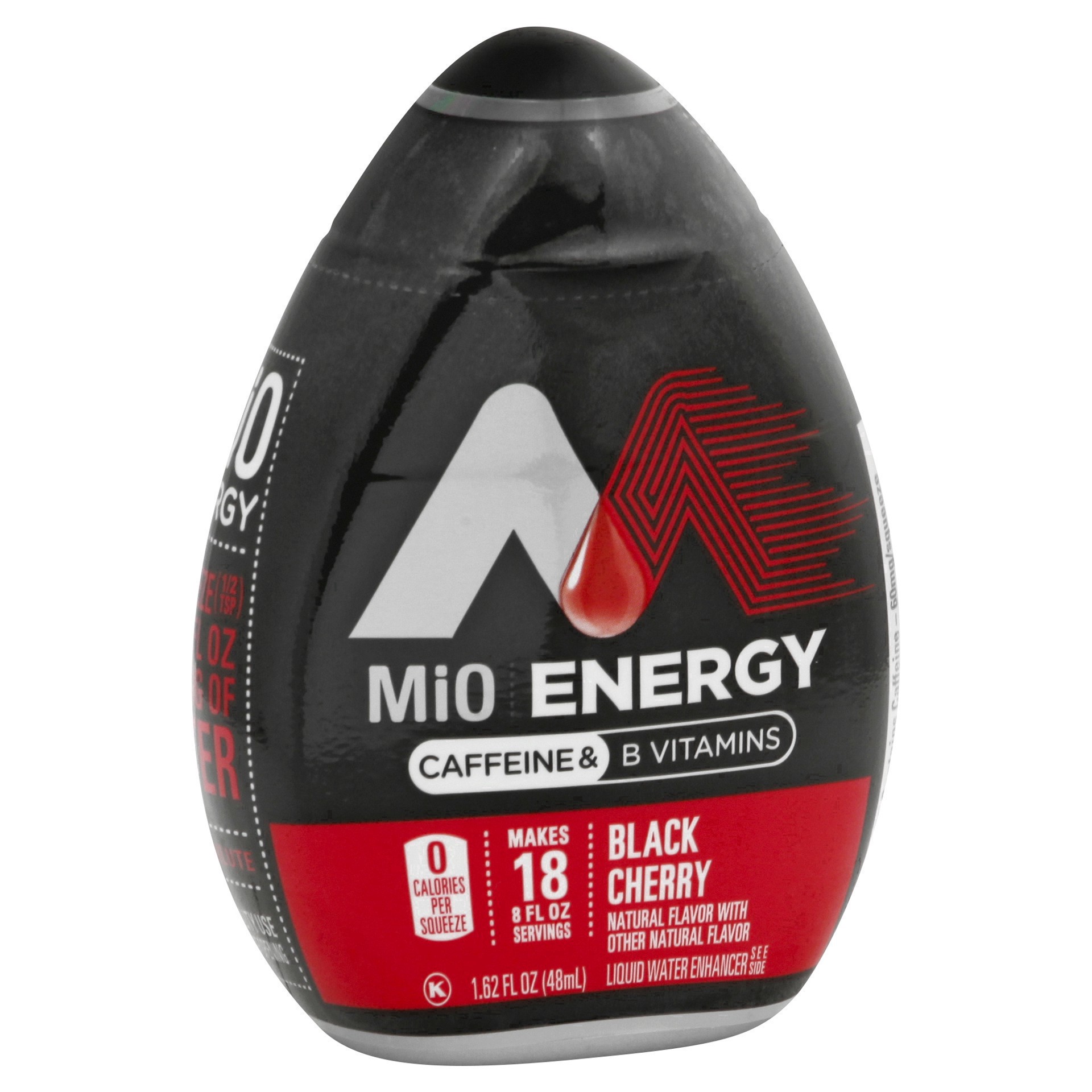 slide 79 of 90, MiO Energy Black Cherry Naturally Flavored Liquid Water Enhancer with Caffeine & B Vitamins - 1.62 fl oz, 1.62 fl oz