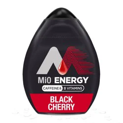 MiO Energy Black Cherry Naturally Flavored Liquid Water Enhancer with Caffeine & B Vitamins - 1.62 fl oz