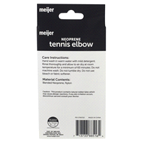 slide 3 of 5, Meijer Neoprene Tennis Elbow Adjustable Brace, 1 ct