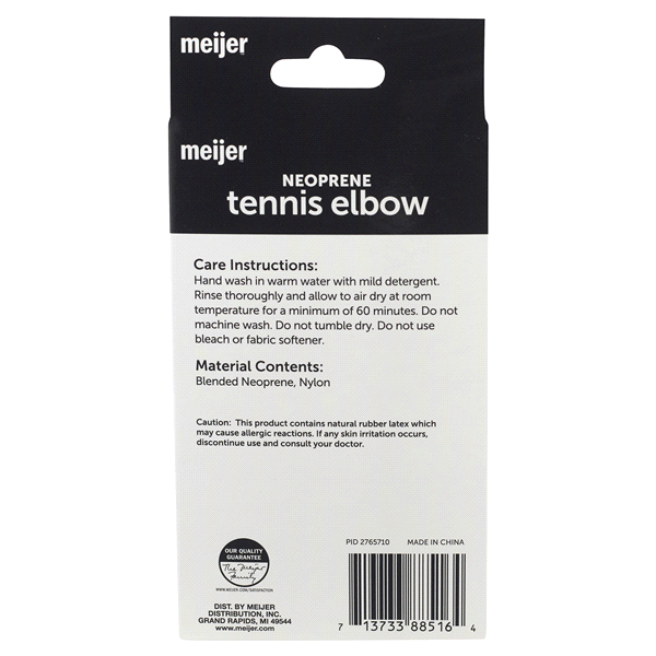 slide 4 of 5, Meijer Neoprene Tennis Elbow Adjustable Brace, 1 ct