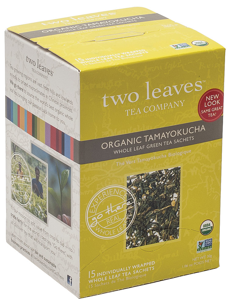 slide 1 of 1, Two Leaves and a Bud Organic Tamayokucha Tea Bags - 15 ct, 15 ct