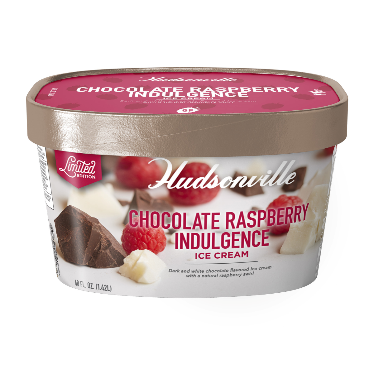 slide 1 of 14, Hudsonville Peppermint Stick Ice Cream, 48 oz