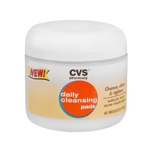 slide 1 of 1, CVS Pharmacy Daily Cleansing Pads, 60 ct