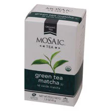 Mosaic Tea Green Matcha Tea Bags