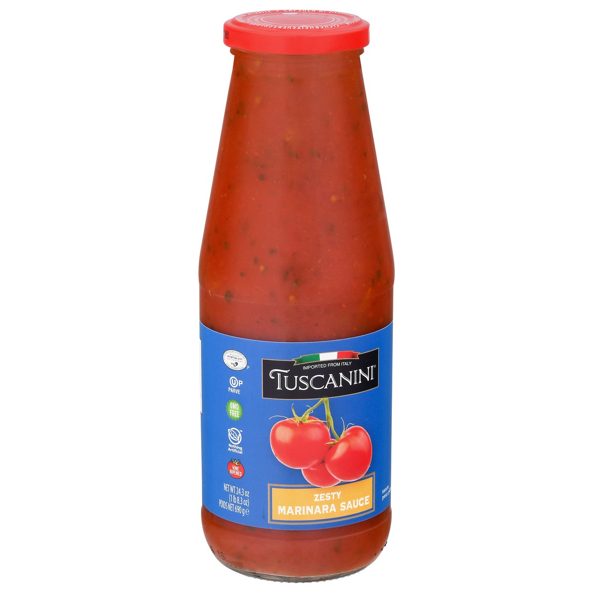 slide 4 of 14, Tuscanini Pizza Zesty Marin Frozen - 24.3 Oz, 24.3 oz