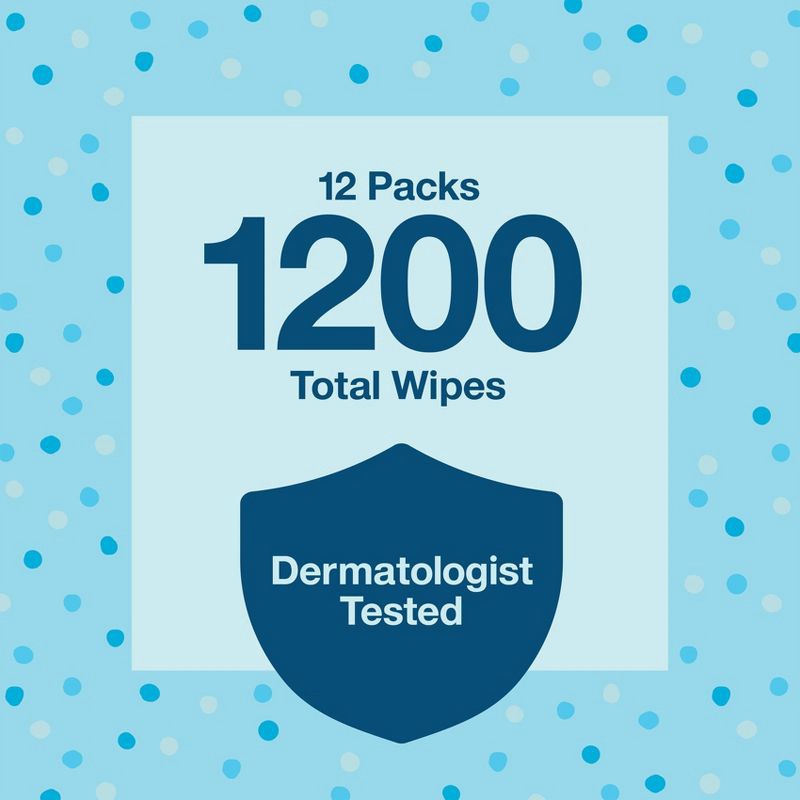 slide 7 of 8, Fragrance Free personal Baby Wipes - 12pk/1200ct - up&up™, 12 ct, 1200 ct