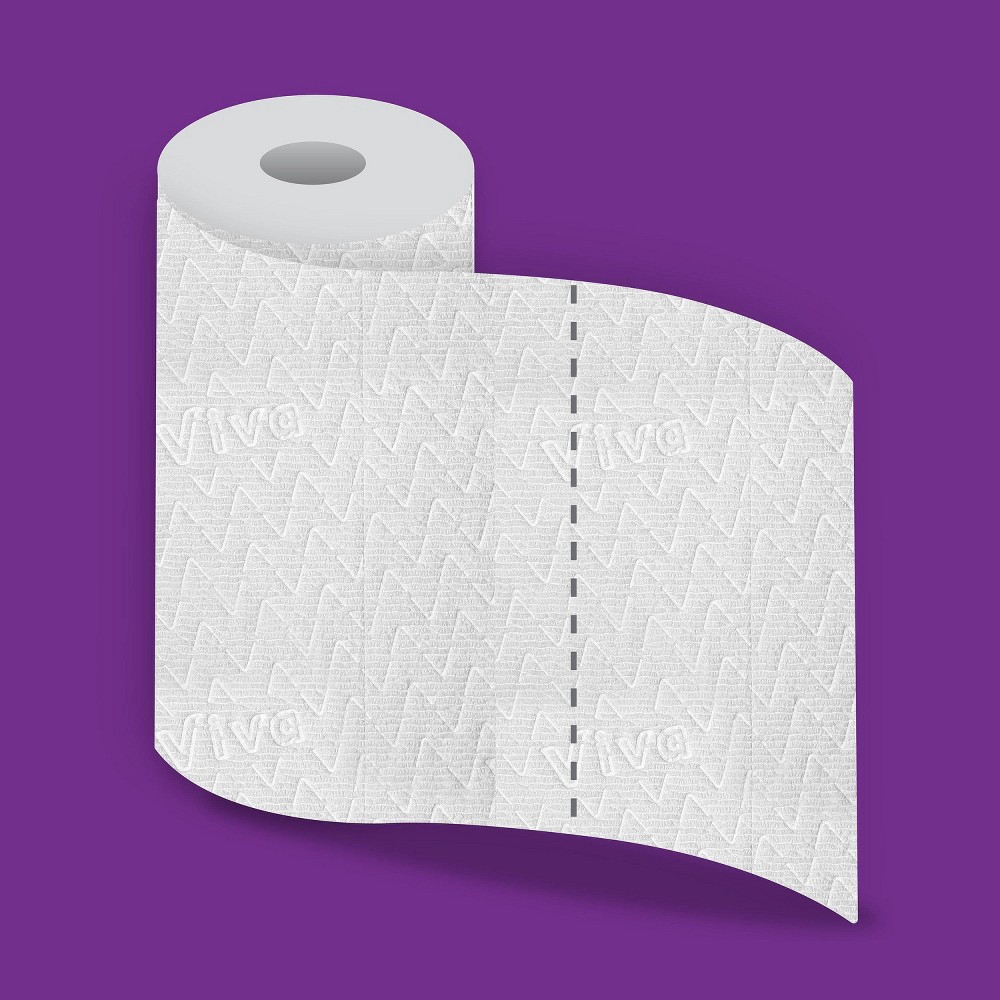 slide 9 of 9, Viva Multi-Surface Cloth Choose-A-Sheet Paper Towels - 8 Double Rolls, 1 ct