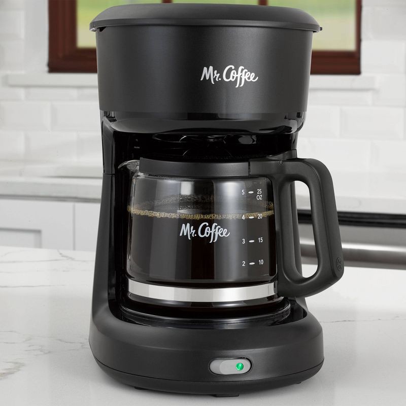 slide 5 of 7, Mr. Coffee 5-cup Switch Coffee Maker Black, 1 ct