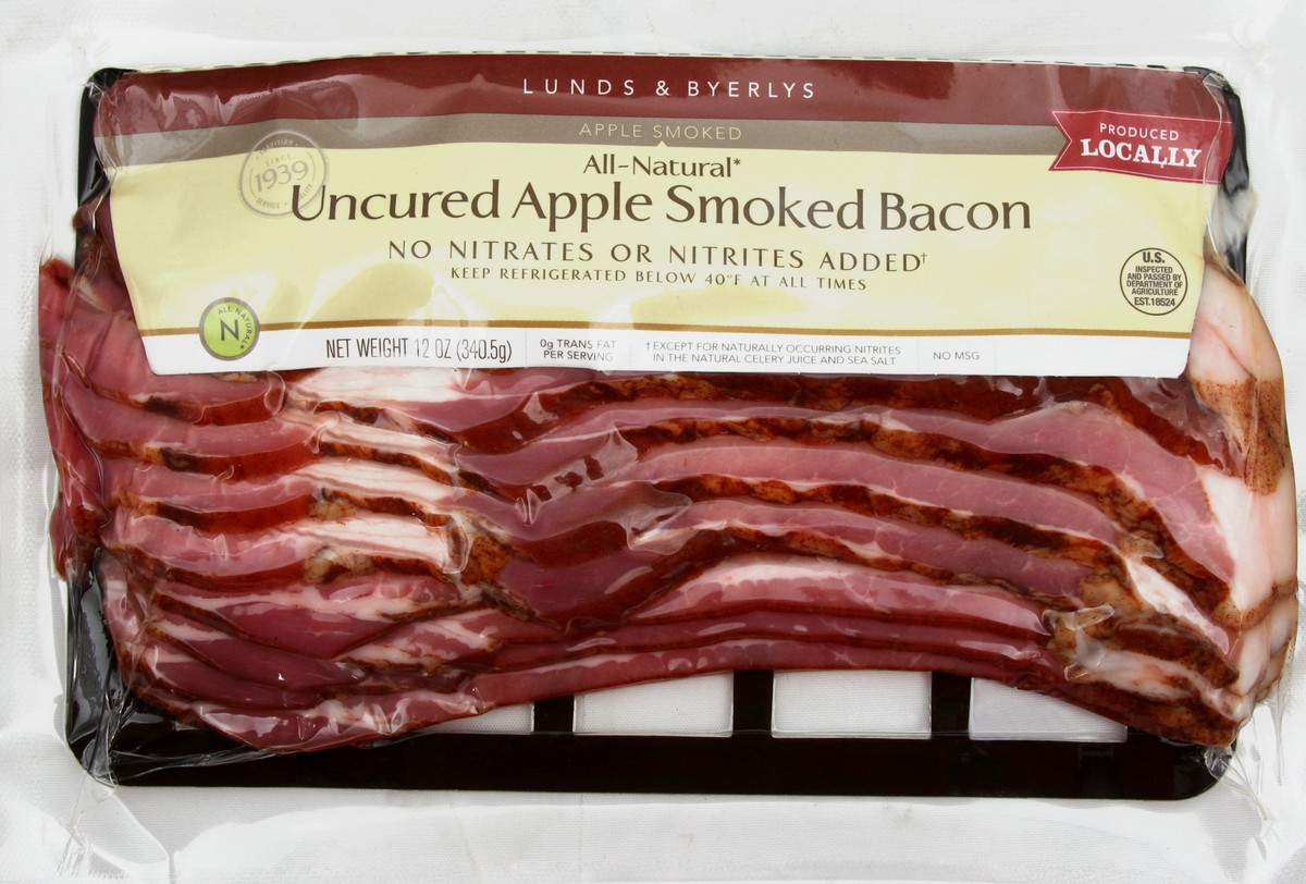 slide 1 of 5, Lunds & Byerlys Bacon 12 oz, 12 oz