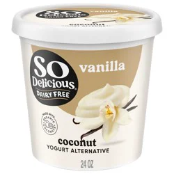 So Delicious Dairy Free Vanilla Coconut Milk Yogurt - 24oz
