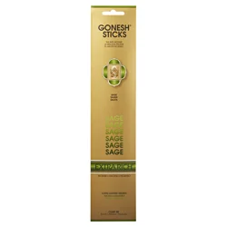 Gonesh Incense Extra Rich Sage Incense Air Freshener 20 ea