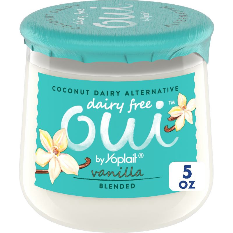 slide 1 of 9, Oui by Yoplait Dairy-Free Vanilla Yogurt - 5oz, 5 oz