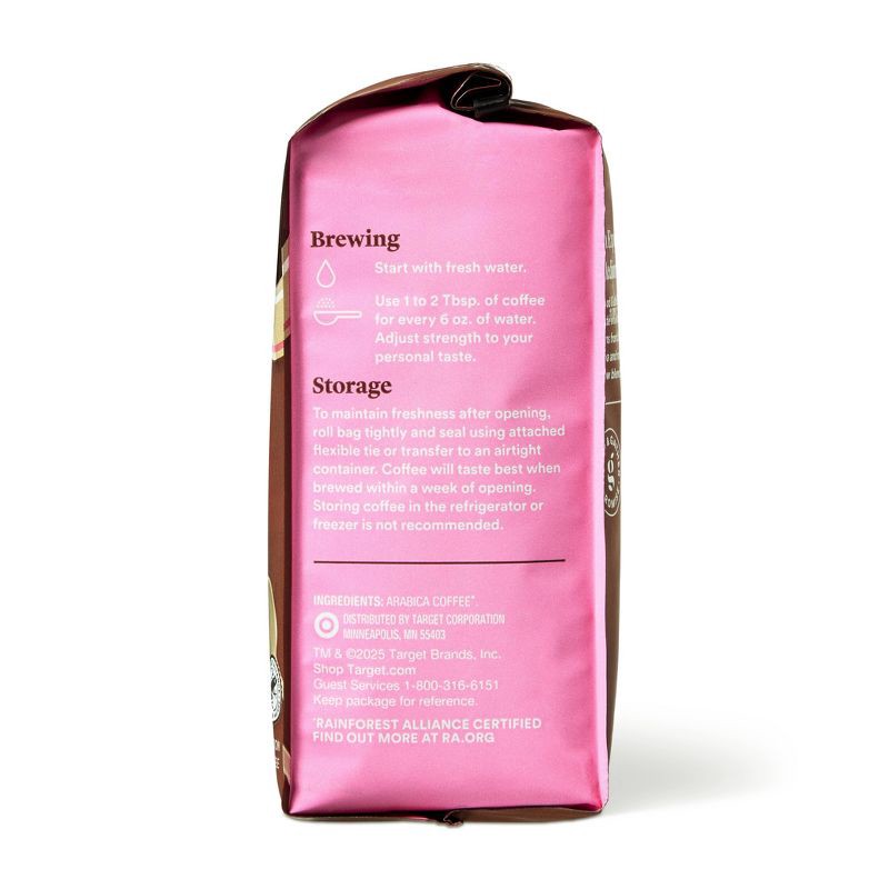 slide 2 of 4, Donut Shop Blend Medium Roast Ground Coffee - 12oz - Good & Gather™, 12 oz