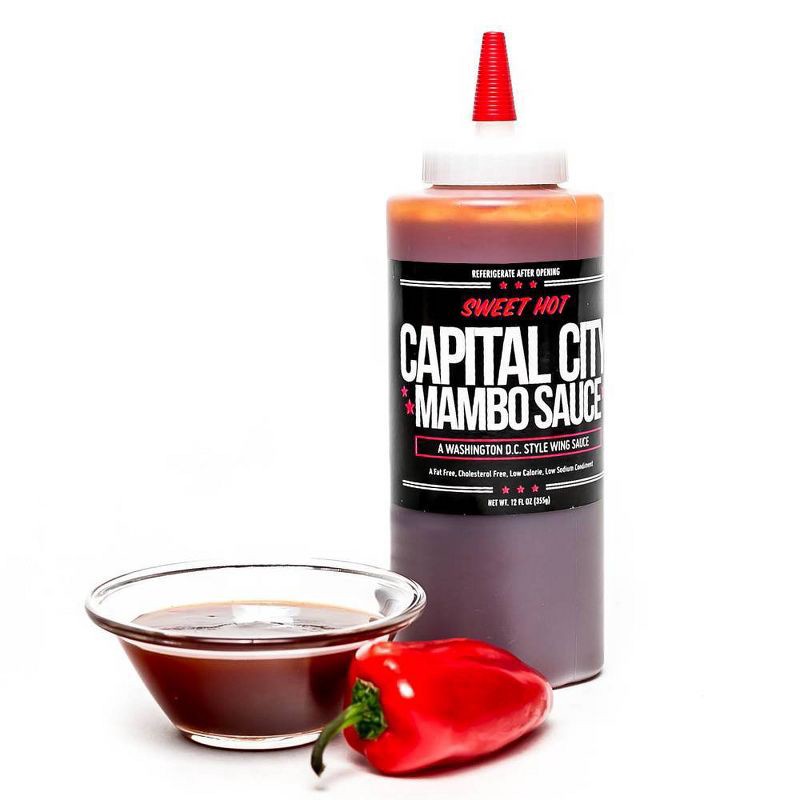 slide 2 of 3, Capital City Sweet Hot Mambo Sauce - 12 fl oz, 12 fl oz