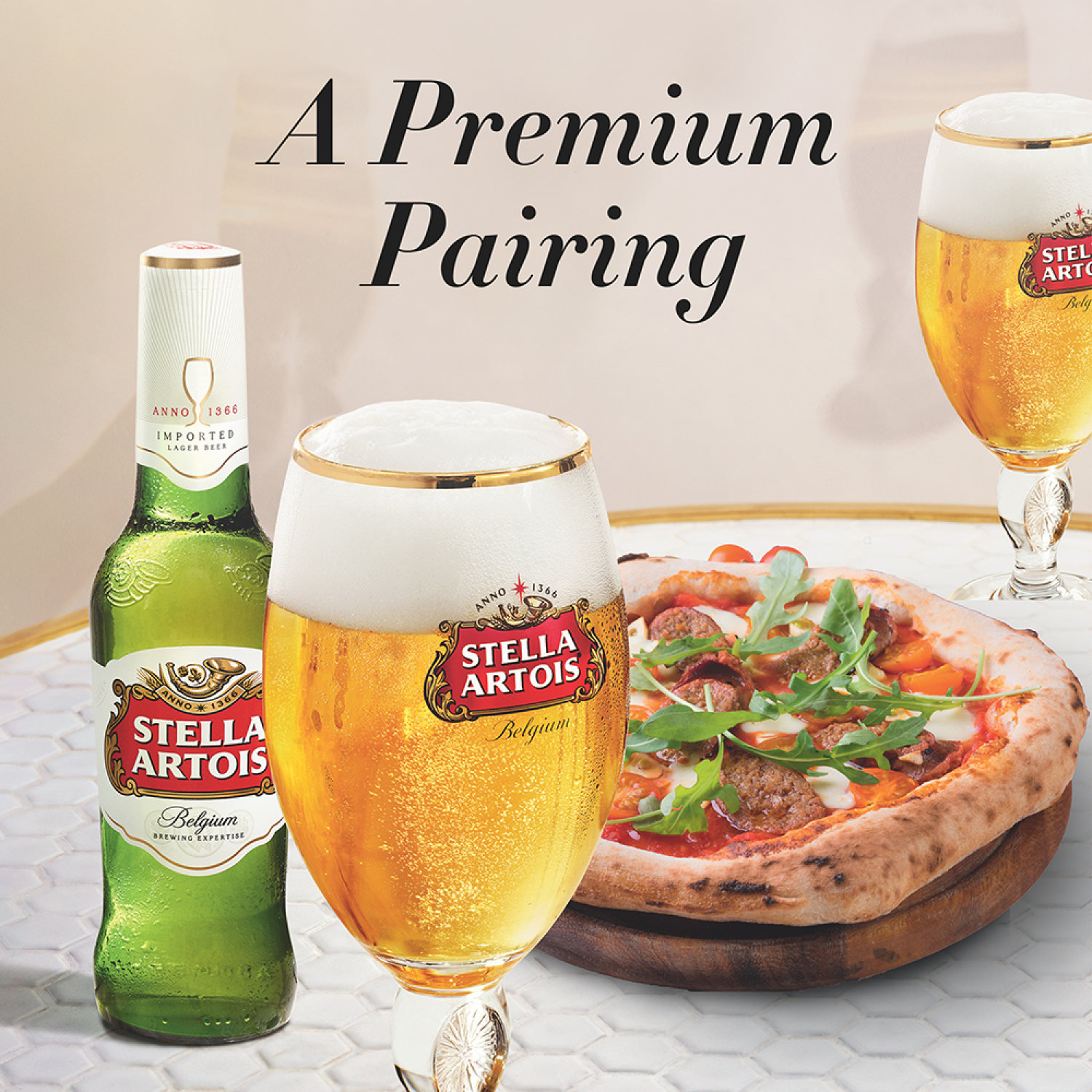 slide 6 of 8, Stella Artois Premium Lager Beer 12 - 11.2 fl oz Bottles, 12 ct