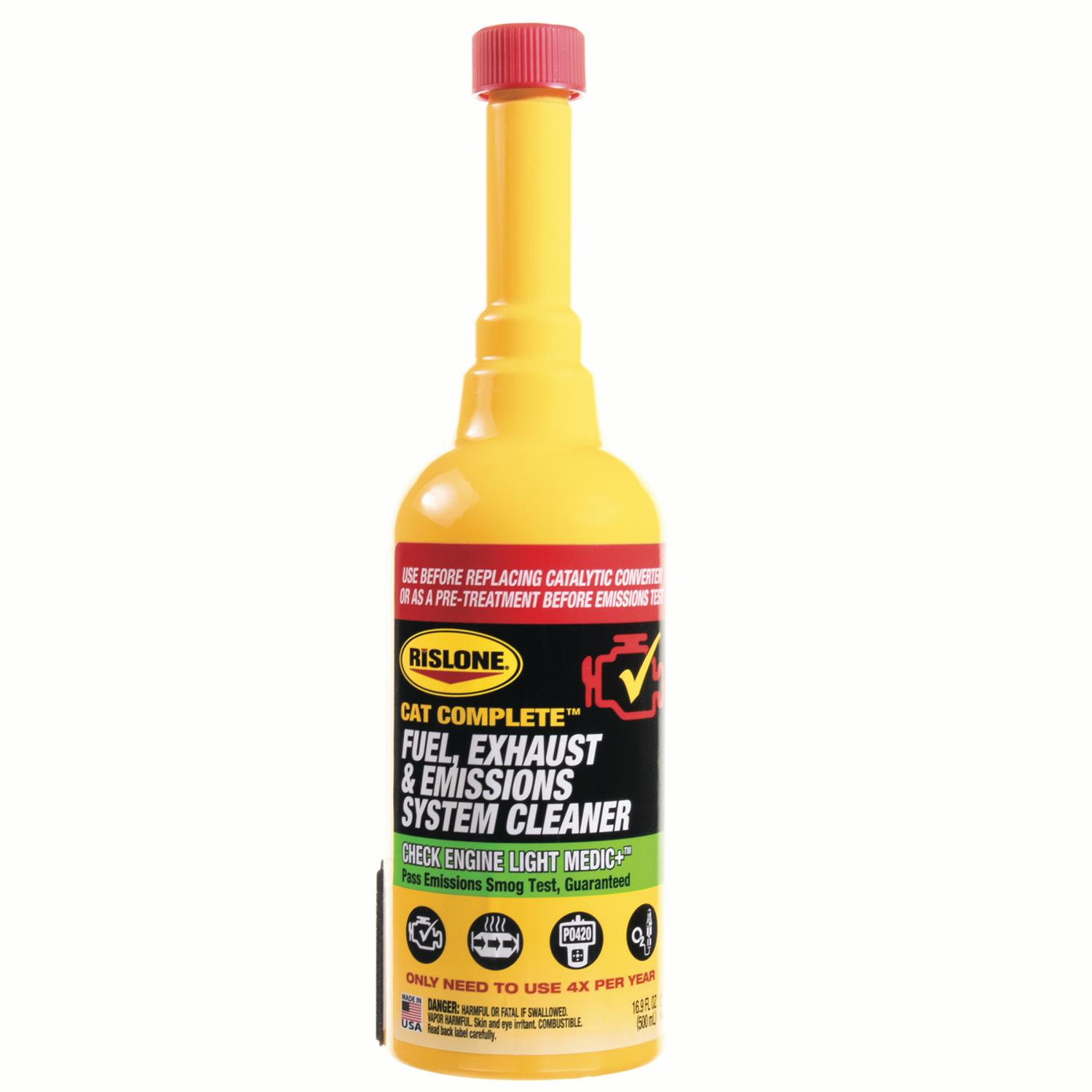 slide 2 of 5, Rislone Cat Complete System Cleaner, 16.9 oz