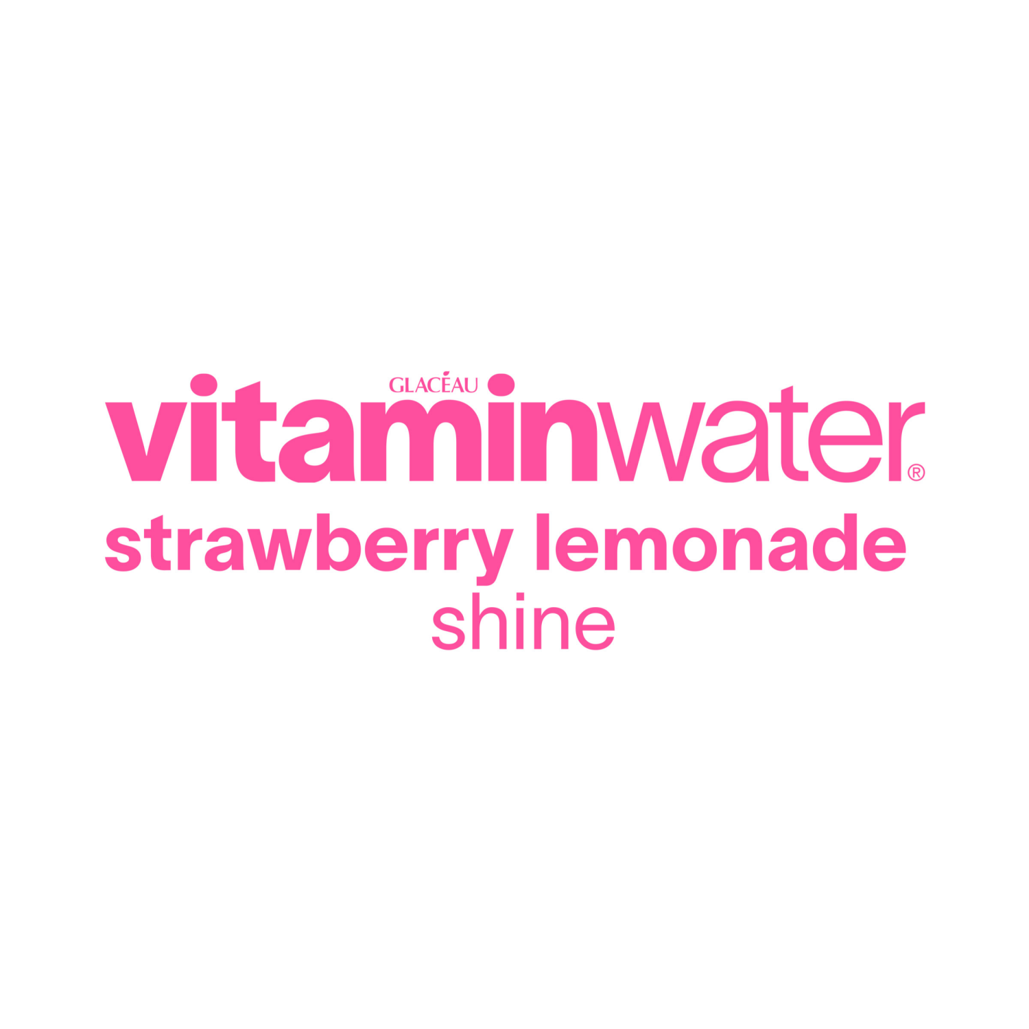 slide 3 of 5, Vitaminwater Zero Sugar Shine, Electrolyte Enhanced Water W/ Vitamins, Strawberry Lemonade Drink, 20 Fl Oz, 20 fl oz