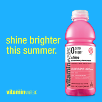 slide 14 of 25, Vitaminwater Zero Sugar Shine, Electrolyte Enhanced Water W/ Vitamins, Strawberry Lemonade Drink, 20 Fl Oz, 20 fl oz