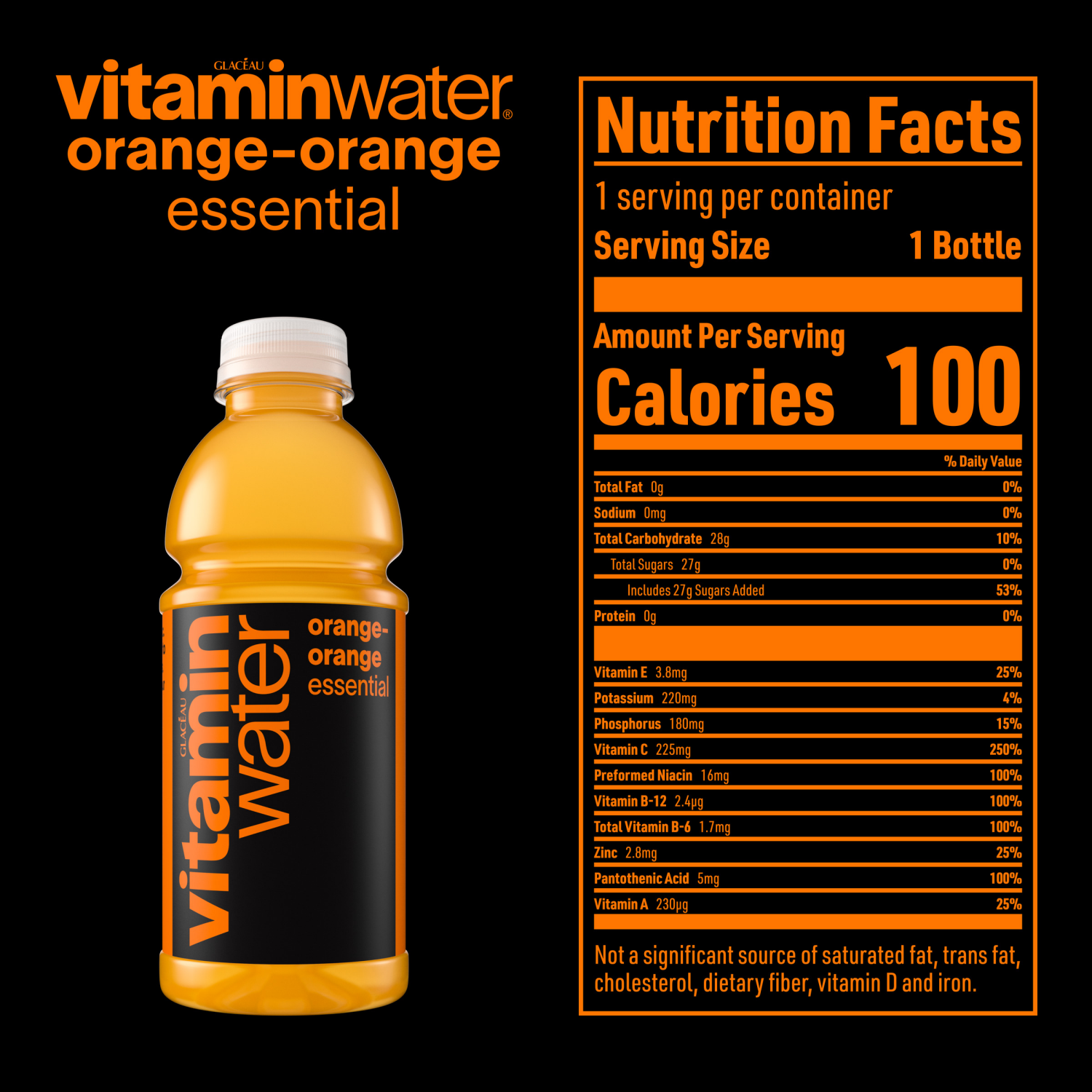 slide 3 of 6, vitaminwater Flavored Water, 20 oz