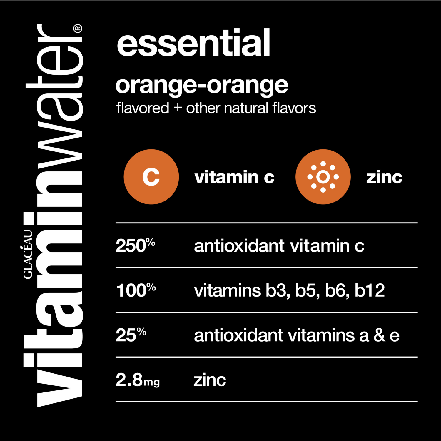 slide 5 of 6, vitaminwater Flavored Water, 20 oz
