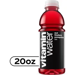 Vitaminwater Xxx, Electrolyte Enhanced Water W/ Vitamins, Açai-Blueberry-Pomegranate Drink, 20 Fl Oz