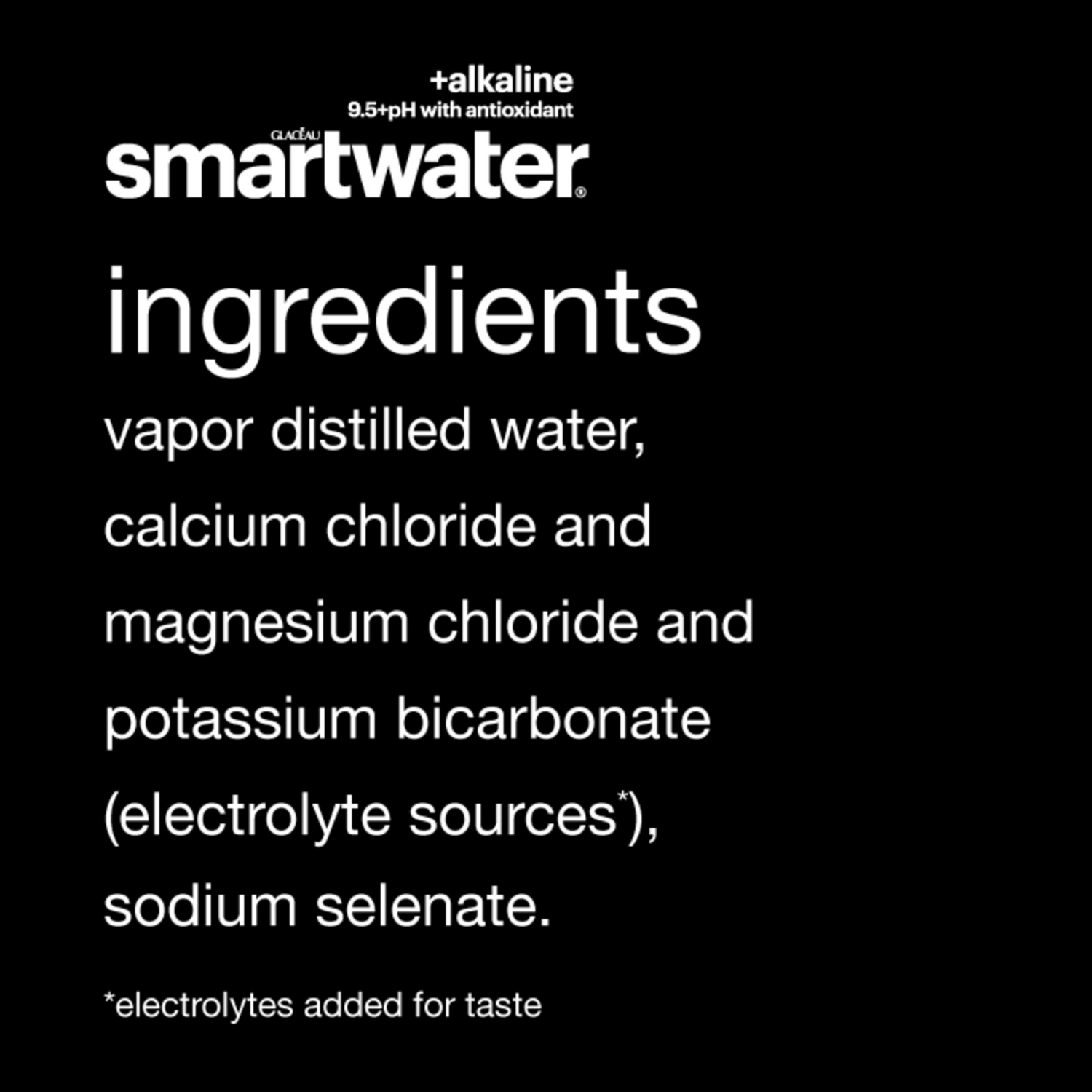slide 3 of 7, Smartwater Alkaline Vapor Distilled Water, 6 ct; 1 liter