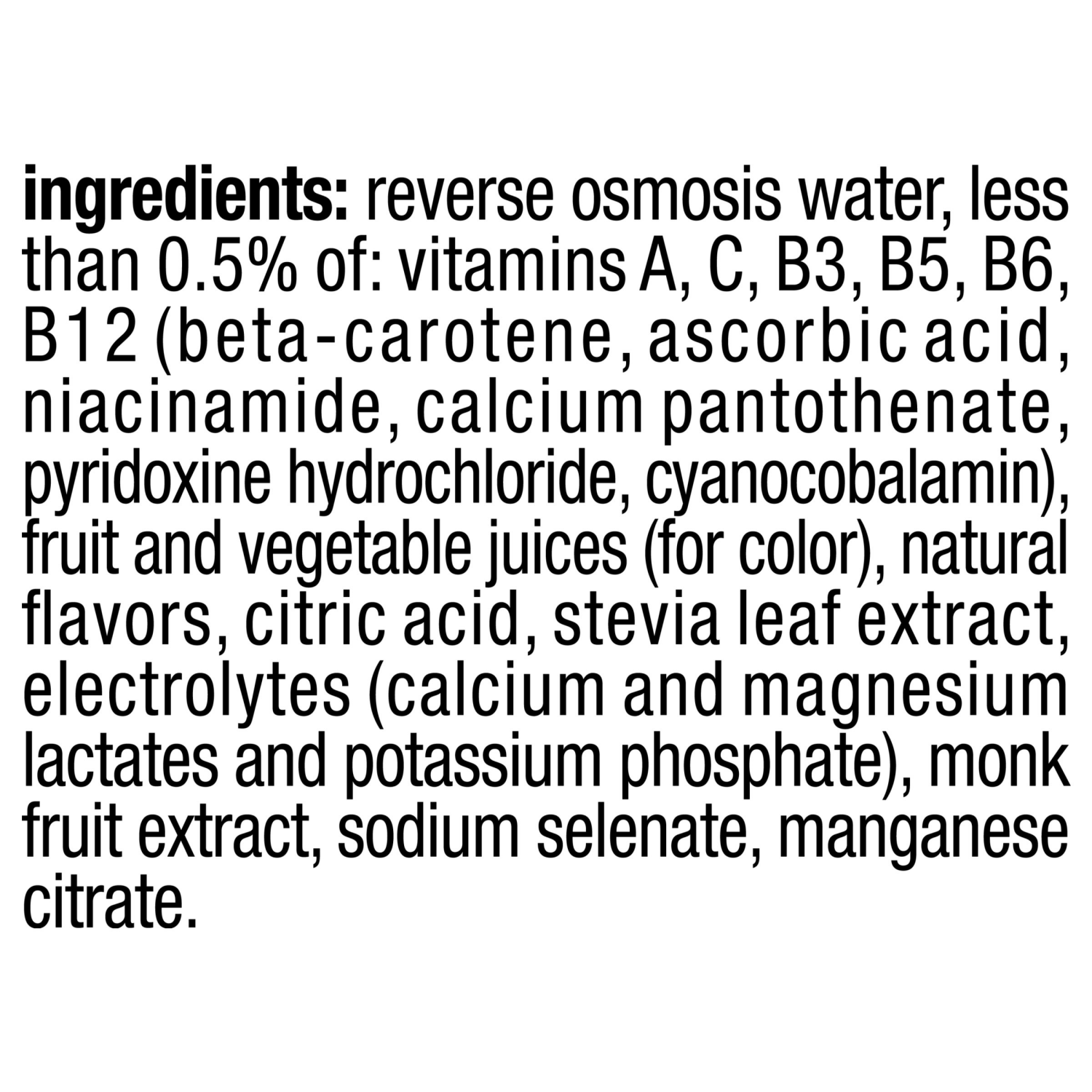 slide 3 of 7, vitaminwater Zero Sugar xxx Bottles- 12 ct, 12 ct; 20 fl oz